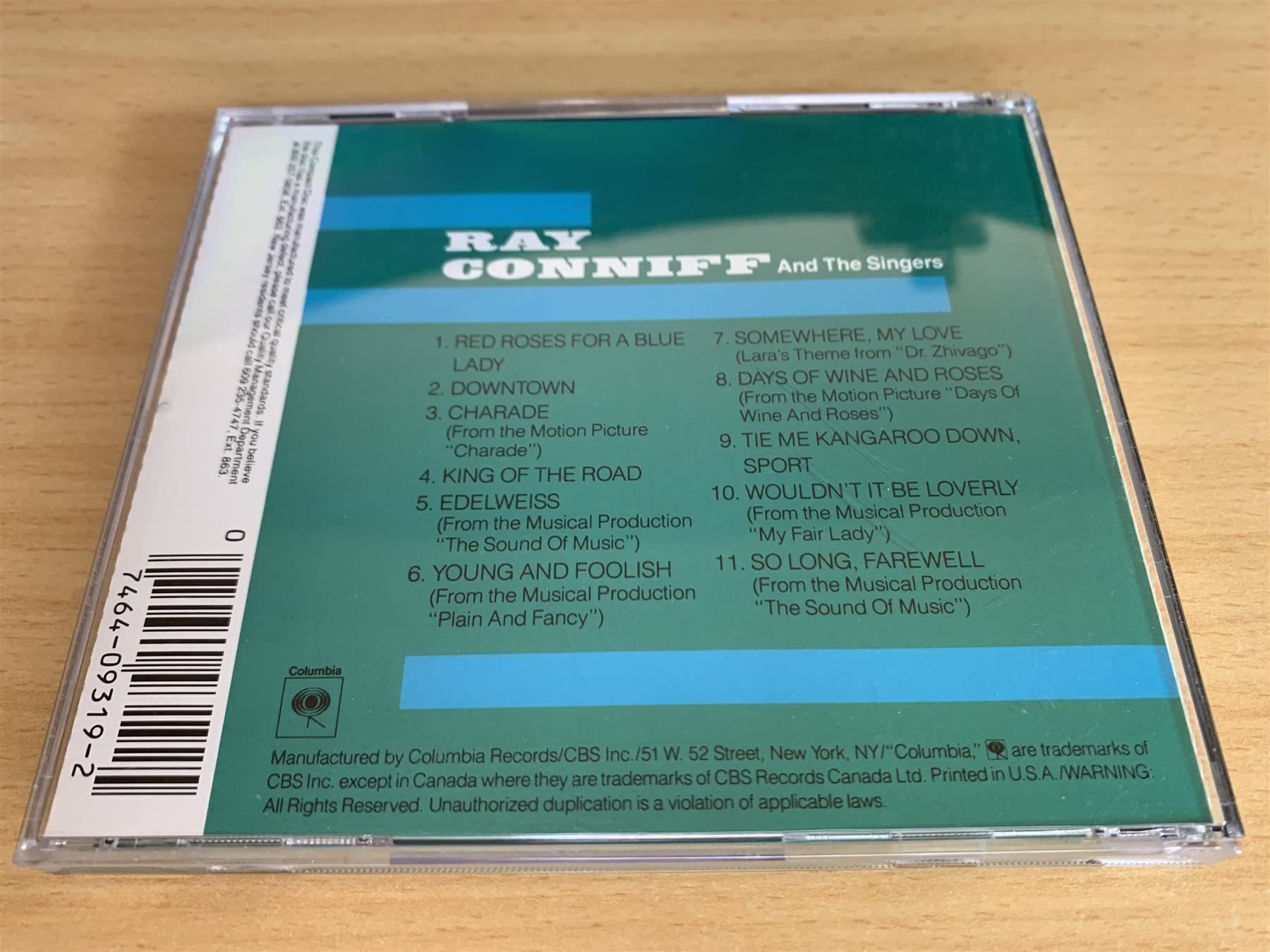 CD: Ray Conniff And The Singers – Somewhere – Usato da Rikon im Tösstal venduto da Alpenmutz 1