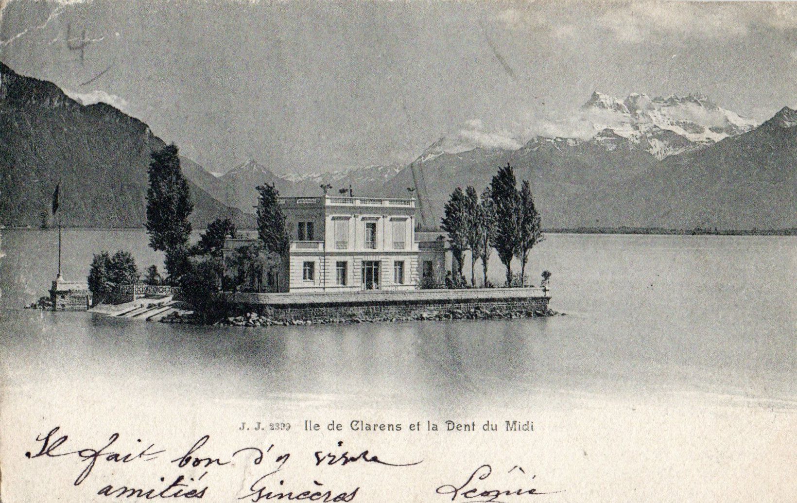 Cartoline postali: Ile de Clarens – Usato da Melano venduto da pisonsdro