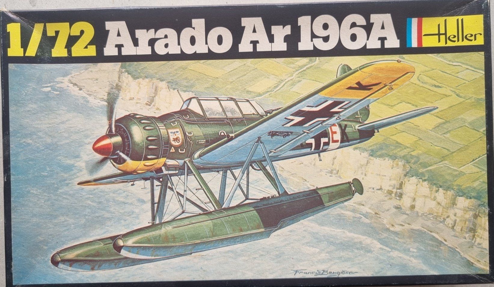 Heller Kit di modellismo & Modellini statici: 1/72 Heller Ar 196A (241) – Usato da Grand-Lancy venduto da LFW