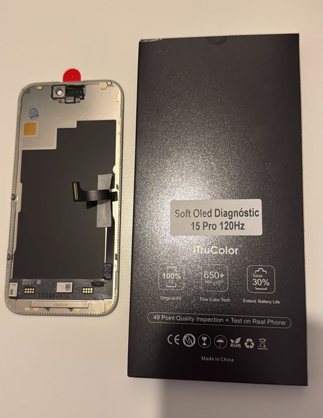 Monitor: Display Iphone 15 Pro Diagnostic – Nuovo e nell'imballaggio originale da Leukerbad venduto da mig_8bbp 1
