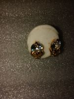 OHRRINGE MODESCHMUCK,,,VERGODET,,TÖTENKOPF