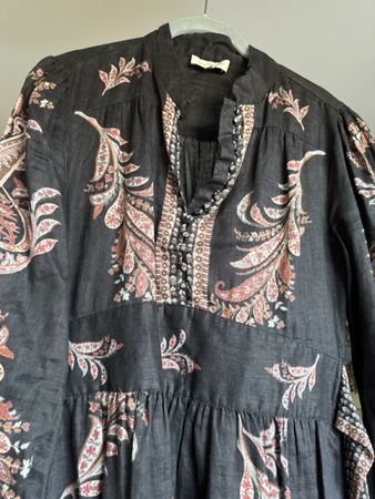 Dea Kudibal Kleid gemustert schwarz Grösse M Zustand gut
