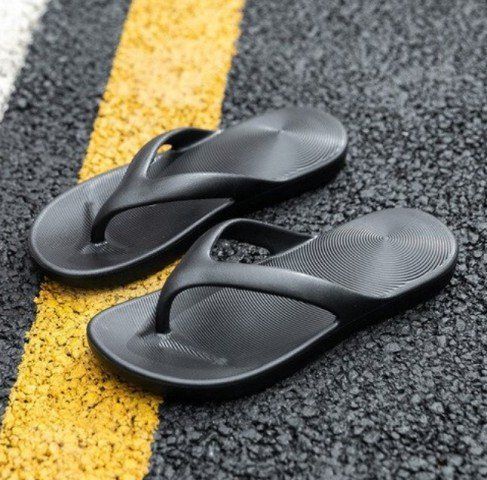 Damenschuhe: Flips Flops, schwarz, Gr. 37 (38) **NEU** – Neu (gemäss Beschreibung) aus Stehrenberg von AB-C