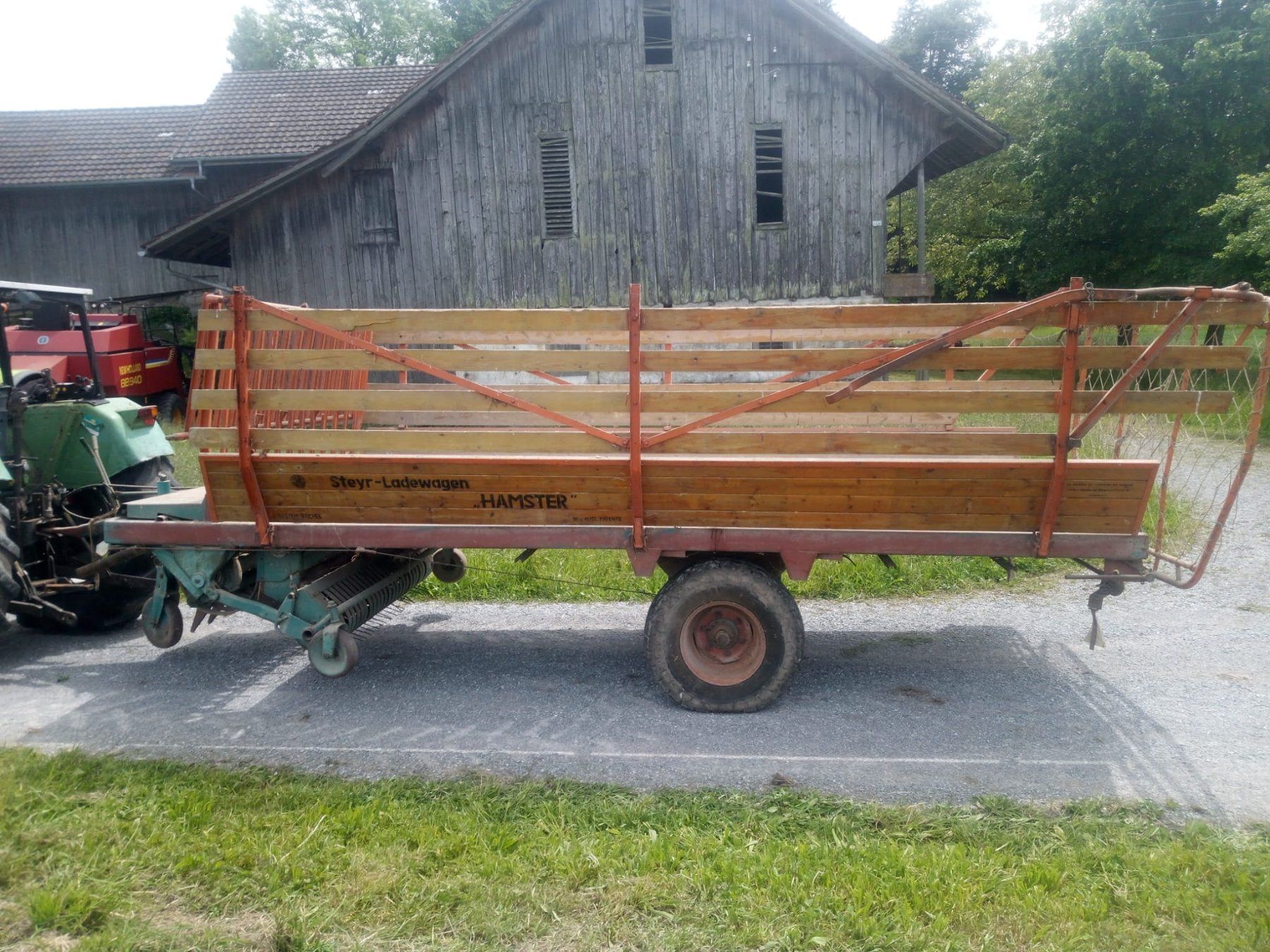 Tutte le macchine: Steyr Ladewagen Hamster – Usato da Mönchaltorf venduto da Tschibi