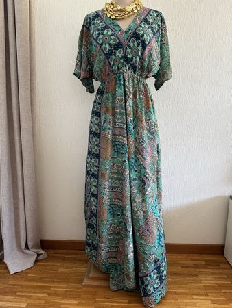 Robe longue imprimée ASAANJO 