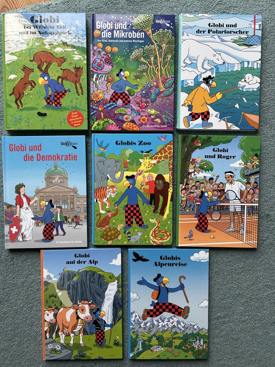 Bücher: Globus Bücher, 7 Bänder  – Gebraucht aus Bern von rakuten73