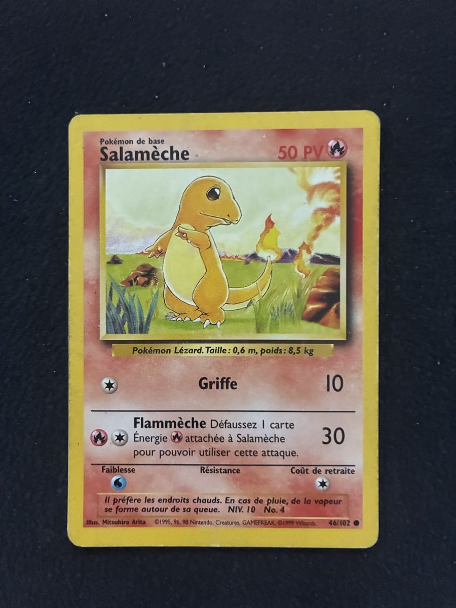 Pokémon Sammelbilder & Trading cards: POKEMON CARDS BASE SET CHARMANDER # 46 – Neu (gemäss Beschreibung) aus Taverne von YOHISTORE