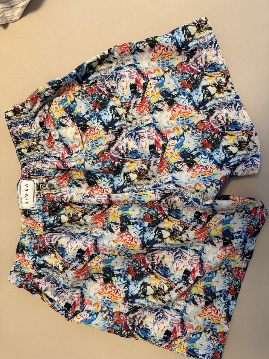 Costumi da bagno: Rivea Herren Badeshorts Gr. XXL – Nuovo (secondo la descrizione) da Opfikon venduto da wolves21 3
