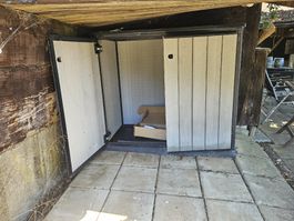 Gartenschrank Tuerschloss neu mit Einbauteilen von Neogard