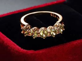 Bague Péridots