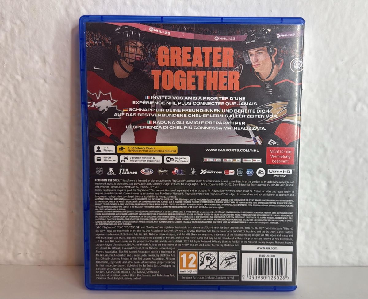 Sony Giochi: NHL 23 PS5 Game - Excellent Condition -Fun! – Usato da Ehrendingen venduto da bubulence 1