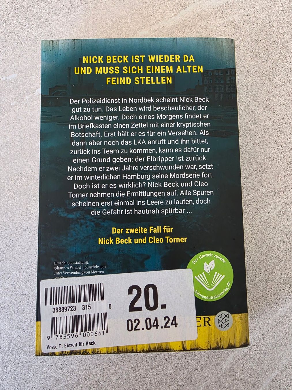 Bücher: Tom Voss – Eiszeit für Beck – Gebraucht aus Kaiseraugst von Haubitz60 1