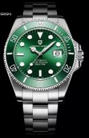 Pagani HULK design Submariner Homage  grün NEU !!!