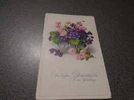 Karte Die besten Glückwünsche zum Geburtstag