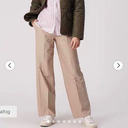 SELECTED FEMME BEIGE HOSEN