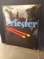 Emailschild Priester Zündhölzer