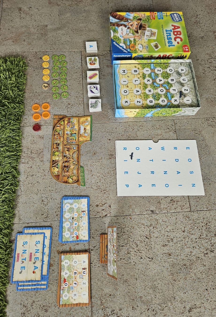 Ravensburger Giochi: Ravensburger ABC-Insel Lernspiel – Nuovo (secondo la descrizione) da Ottikon b.Kemptthal venduto da Jigsaw1 5