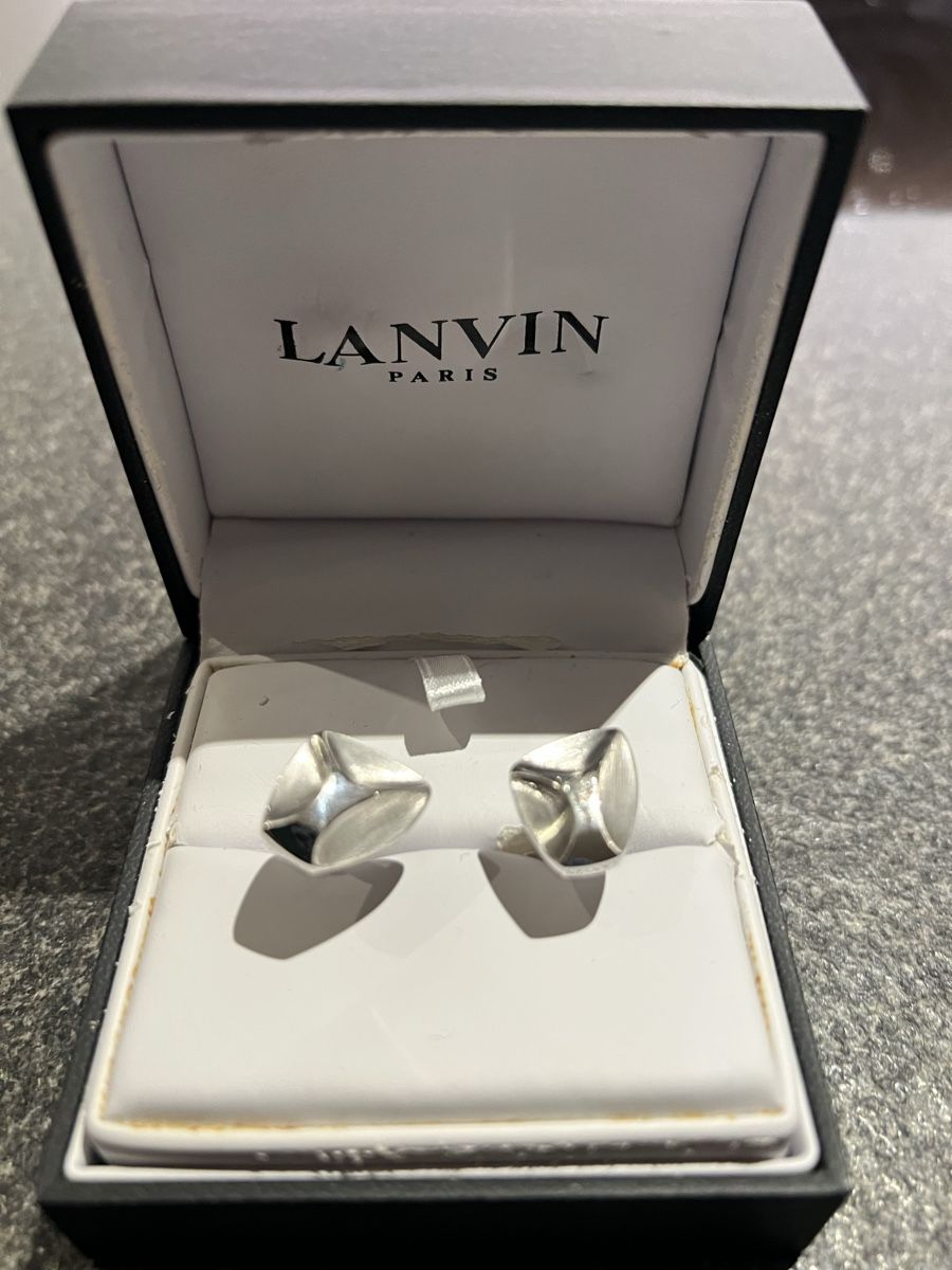 Lanvin Manschettenknöpfe: LANVIN Paris Manschettenknöpfe – Gebraucht aus Mauren von chr_hn5y 4