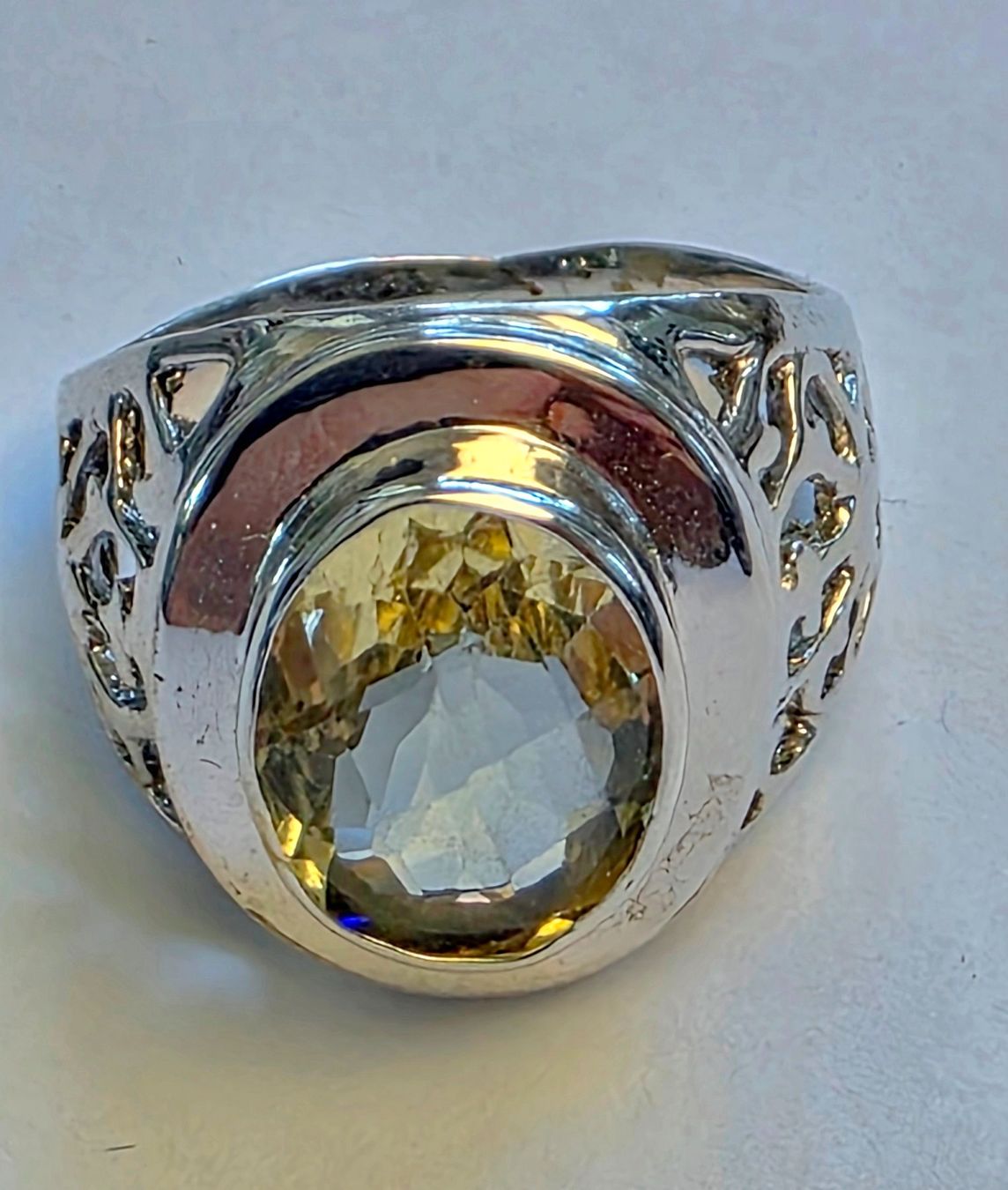Ringe: Citrin Silber Ring – Neu (gemäss Beschreibung) aus Zürich von Benedikt21 1