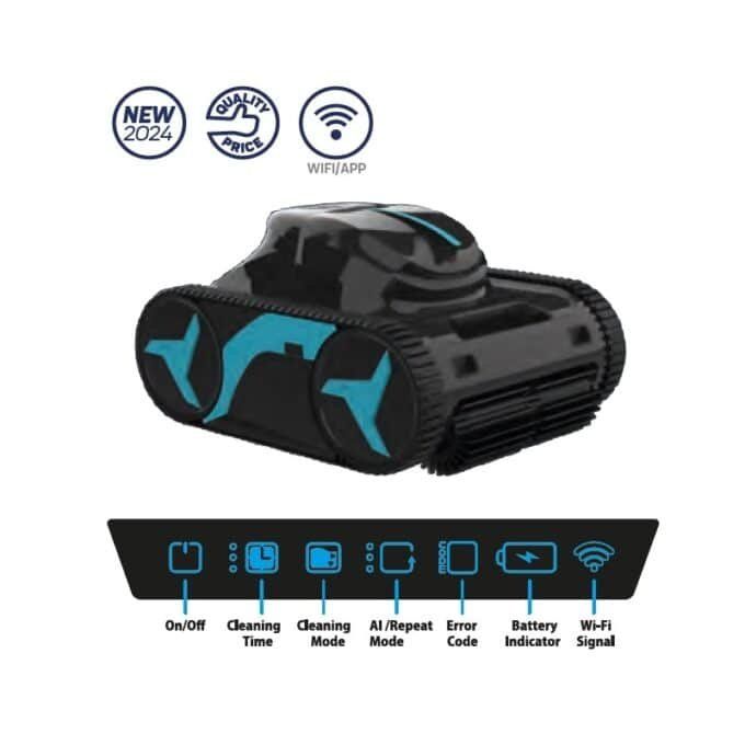 Accessoires de piscine: AquaForte Poolroboter | Kabelloser aM30 Model – Neuf avec emballage d'origine à Agno par Olialby