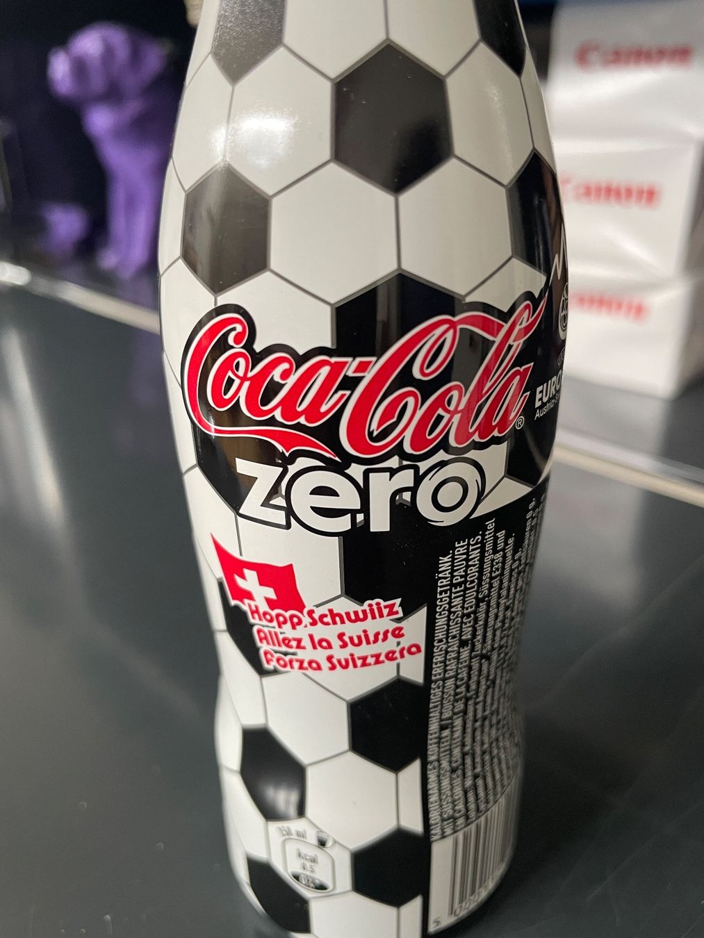 Coca-Cola Bouteilles: Cola Zero Flasche von 2008 em hopp schwiiz – Neuf (Voir description) à Schenkon par Star5 6