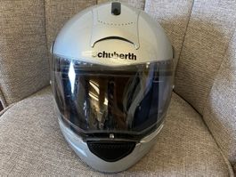 Motorrad Helm Schuberth C3 Klapphelm mit Sonnenvisier