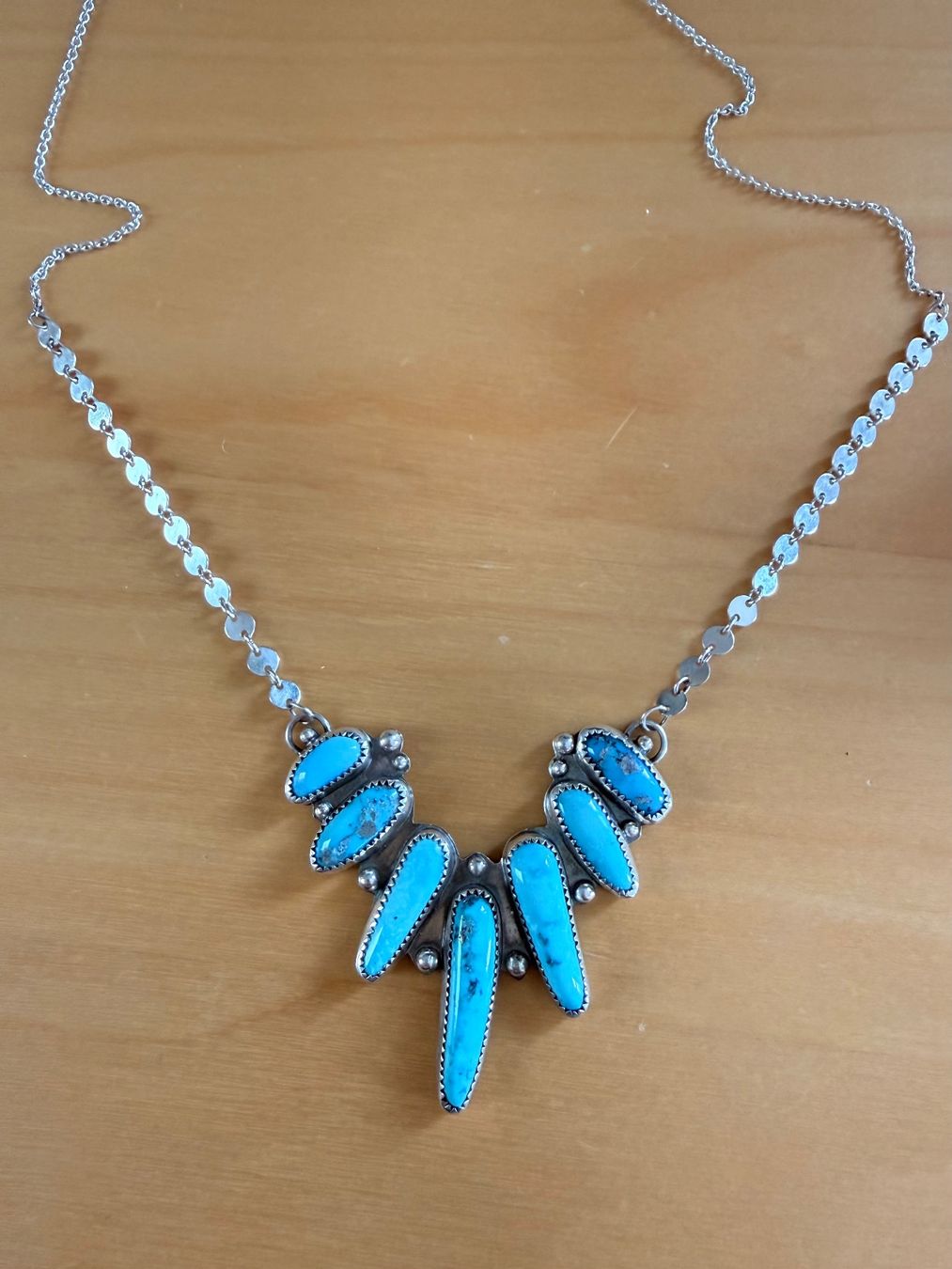 Catenine: MORENCI Türkis 925 Silber Collier – Nuovo e nell'imballaggio originale da Frauenfeld venduto da Scleo 3