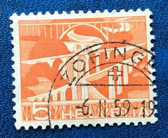 Nr.298 mit Stempel Strassenbrücken  1949   