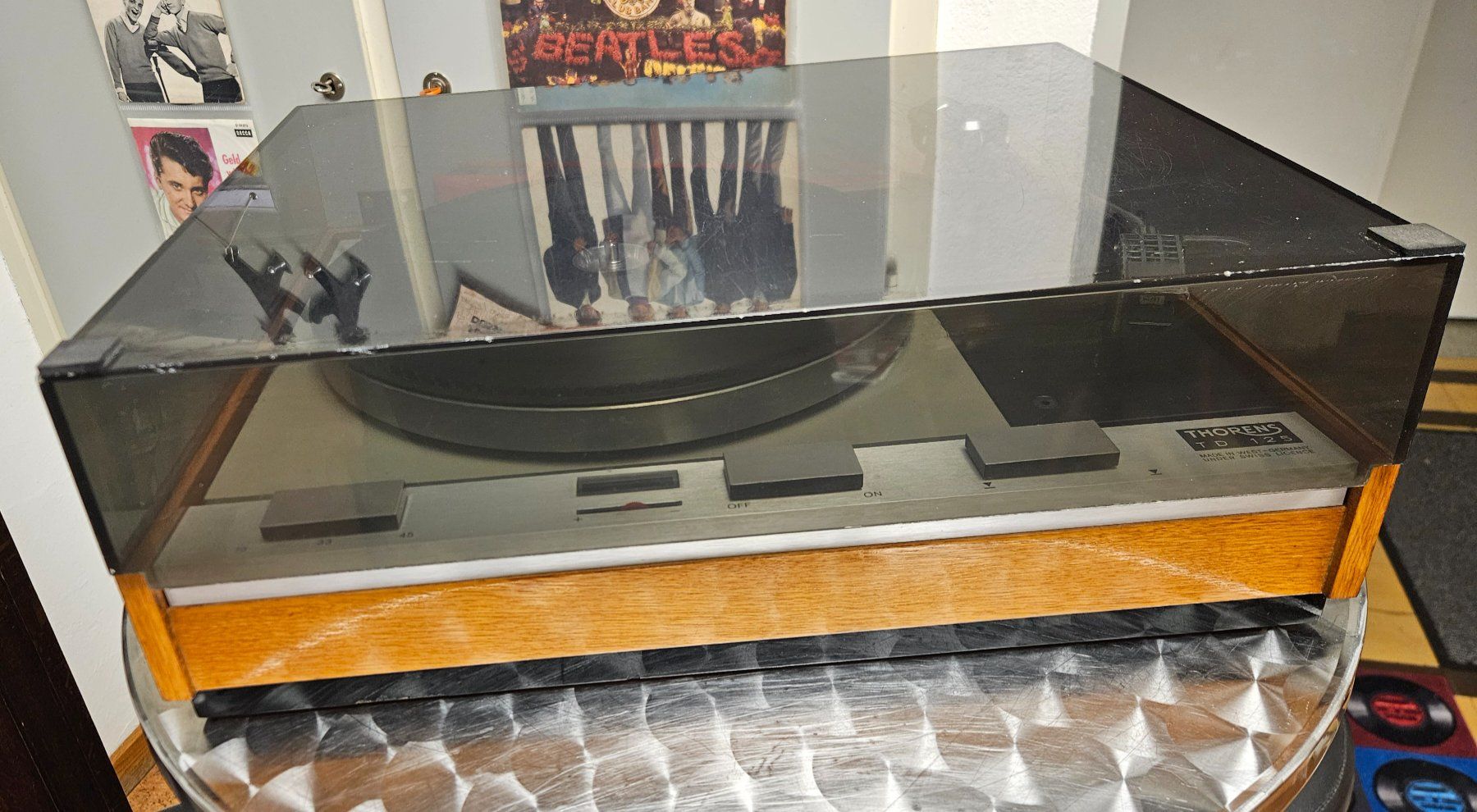 Thorens Giradischi: Thorens TD 125 Plattenspieler – Usato da Herzogenbuchsee venduto da phonowelt 1