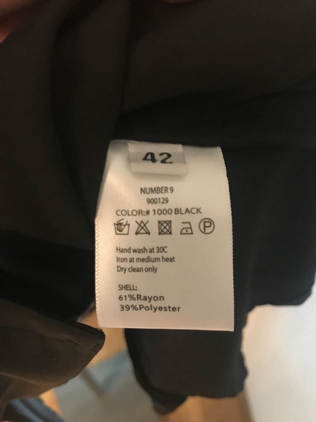 Vestiti: schwarzes Kleid - Tunika Rotate – Usato da balsthal venduto da davidbalsthal23 4