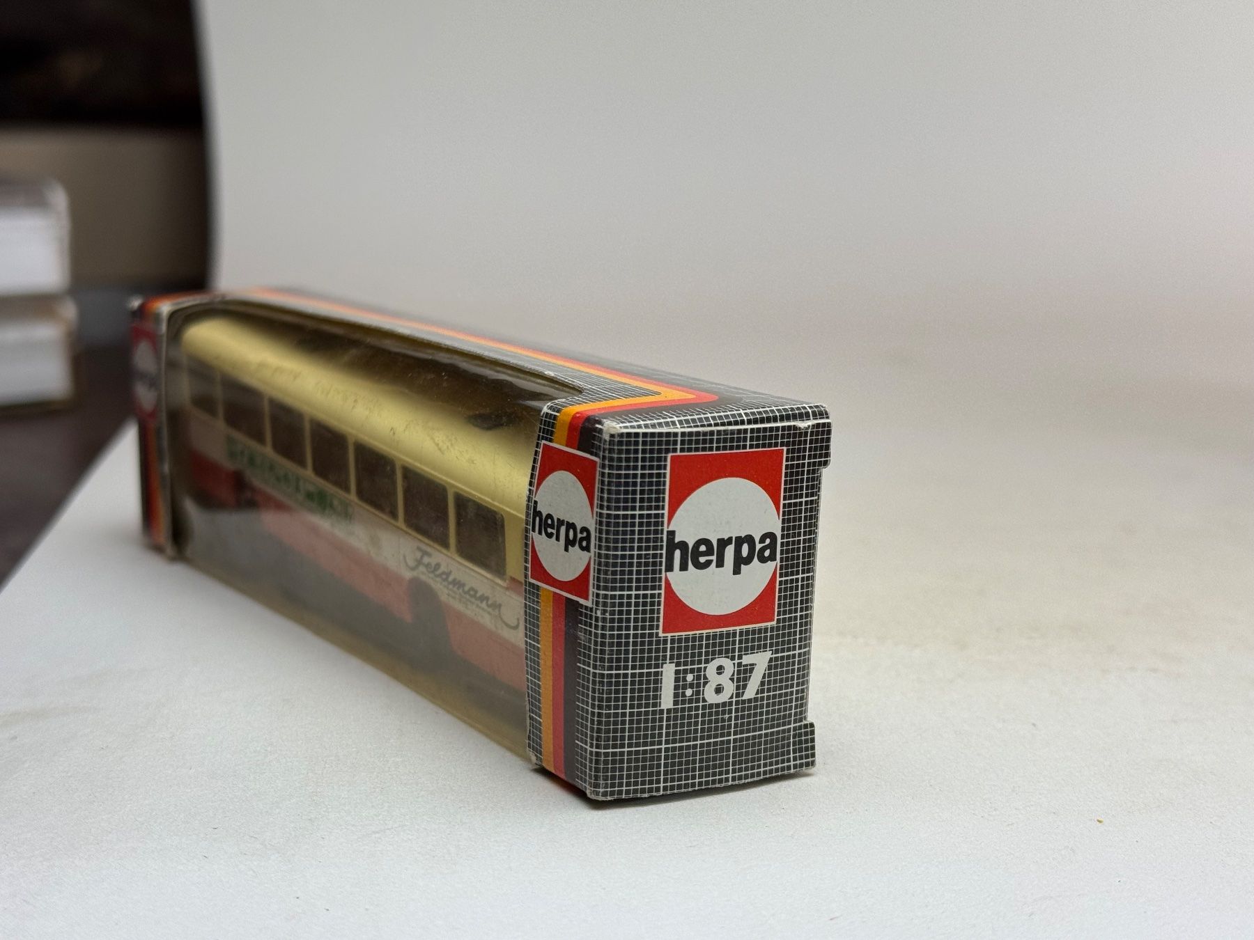 Herpa Modellini d'auto: EB- Herpa MAN Stadtbus Feldmann – Usato da Elm venduto da Wikmtz 2