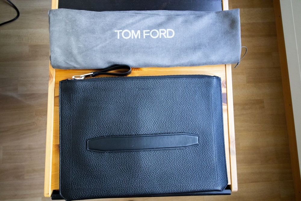 TOM FORD Buckley Zip Leather Portfolio | Kaufen auf Ricardo