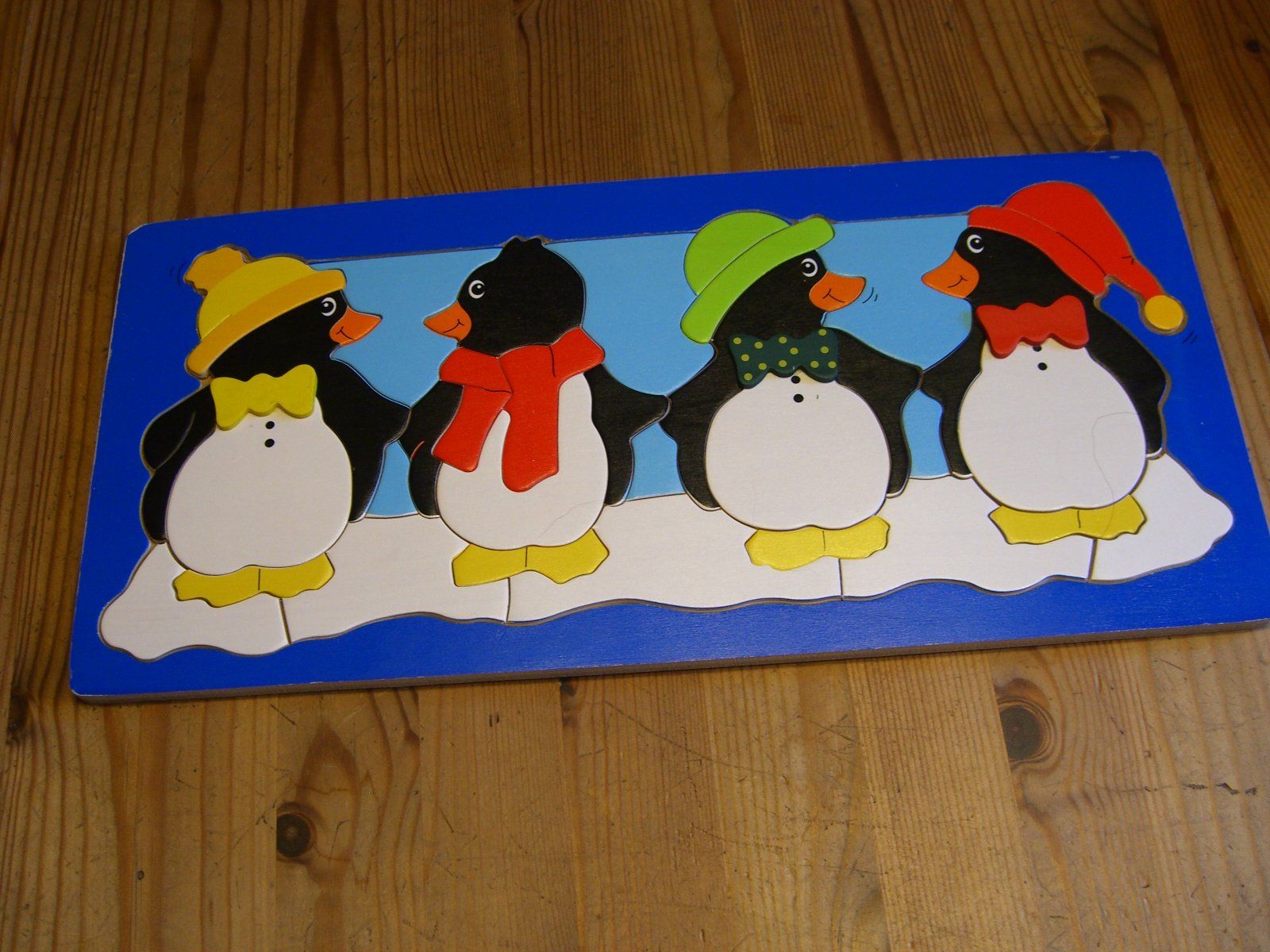 Bea Puzzle: süsses Holzpuzzle Pinguine, "BEA Toys", Holz – Usato da Winterthur venduto da Gaia
