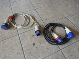 CEE 16A 2x Kabel 5m
