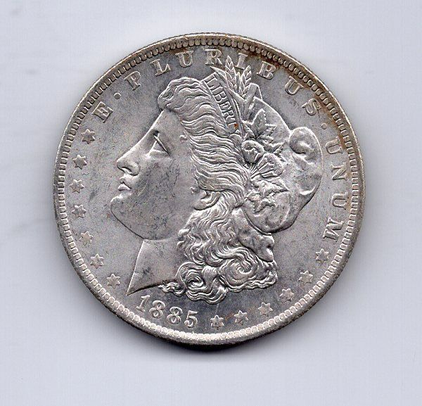 Tutti le monete: (1007) USA, 1 Dollar 1885, top stgl – Usato da Rüthi (Rheintal) venduto da erdnuessli1