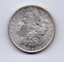 (1007) USA, 1 Dollar 1885, top stgl