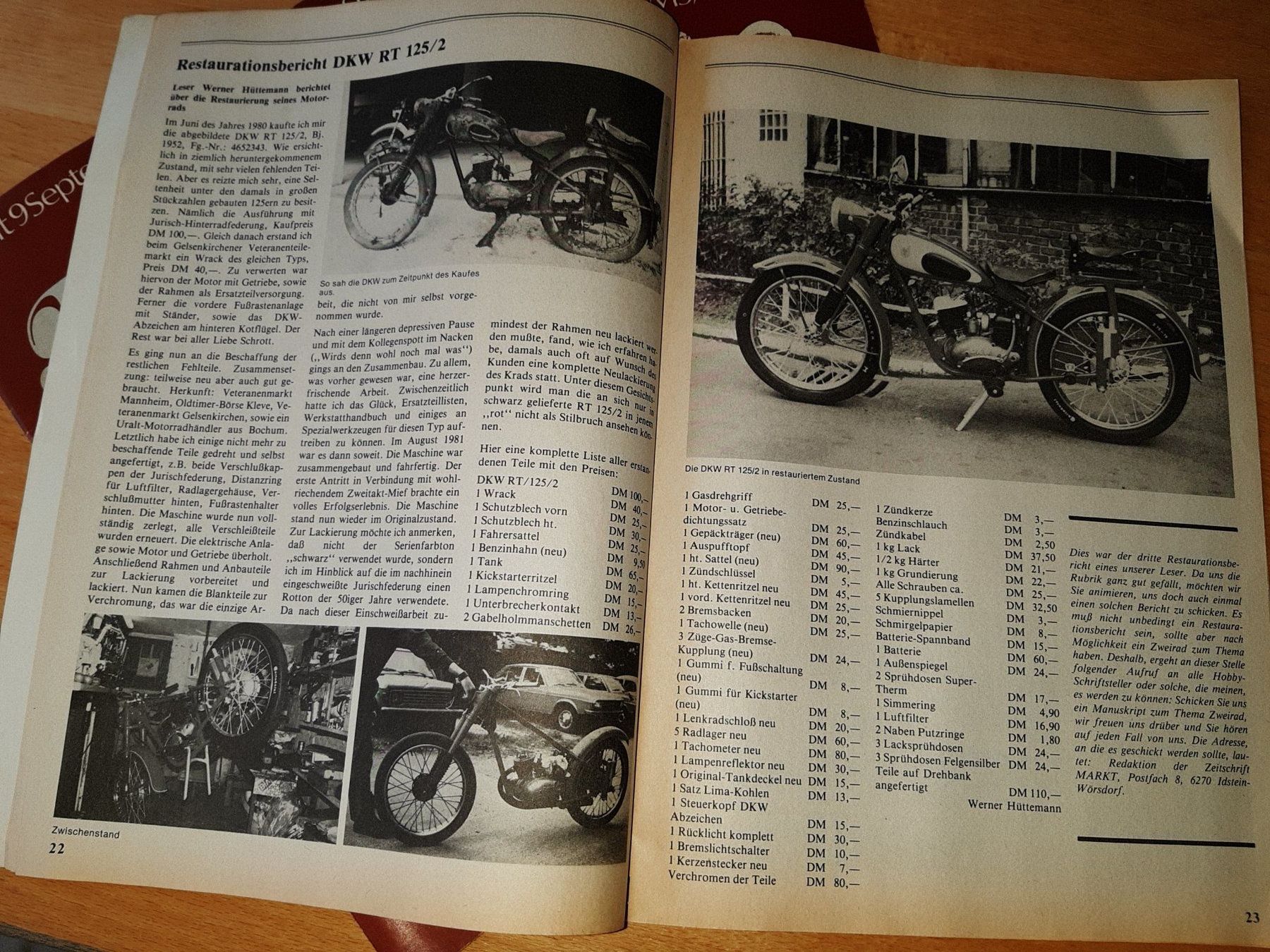 Riviste & Magazine: Oldtimer Markt Magazine Januar/Februar 1982, 1981 – Usato da Rotkreuz venduto da nigal 9