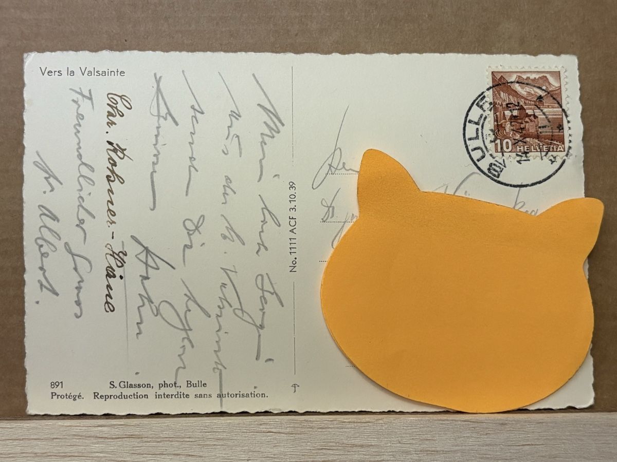 Cartoline postali: AK von Vers la Valsainte – Usato da Rümlang venduto da Kartenpost1 1