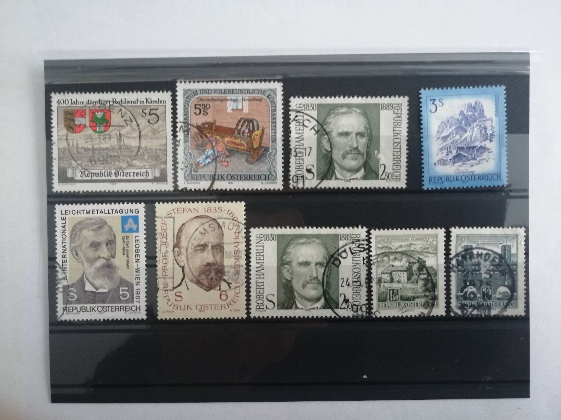 Tutti i francobolli: Briefmarken Österreich – Usato da Hinterkappelen venduto da 1399 4