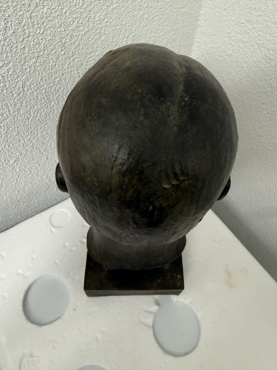 Skulpturen & Statuen: Bronzebüste - Büste Bronze Bronze Figur – Gebraucht aus Goldach von Messerguru 4