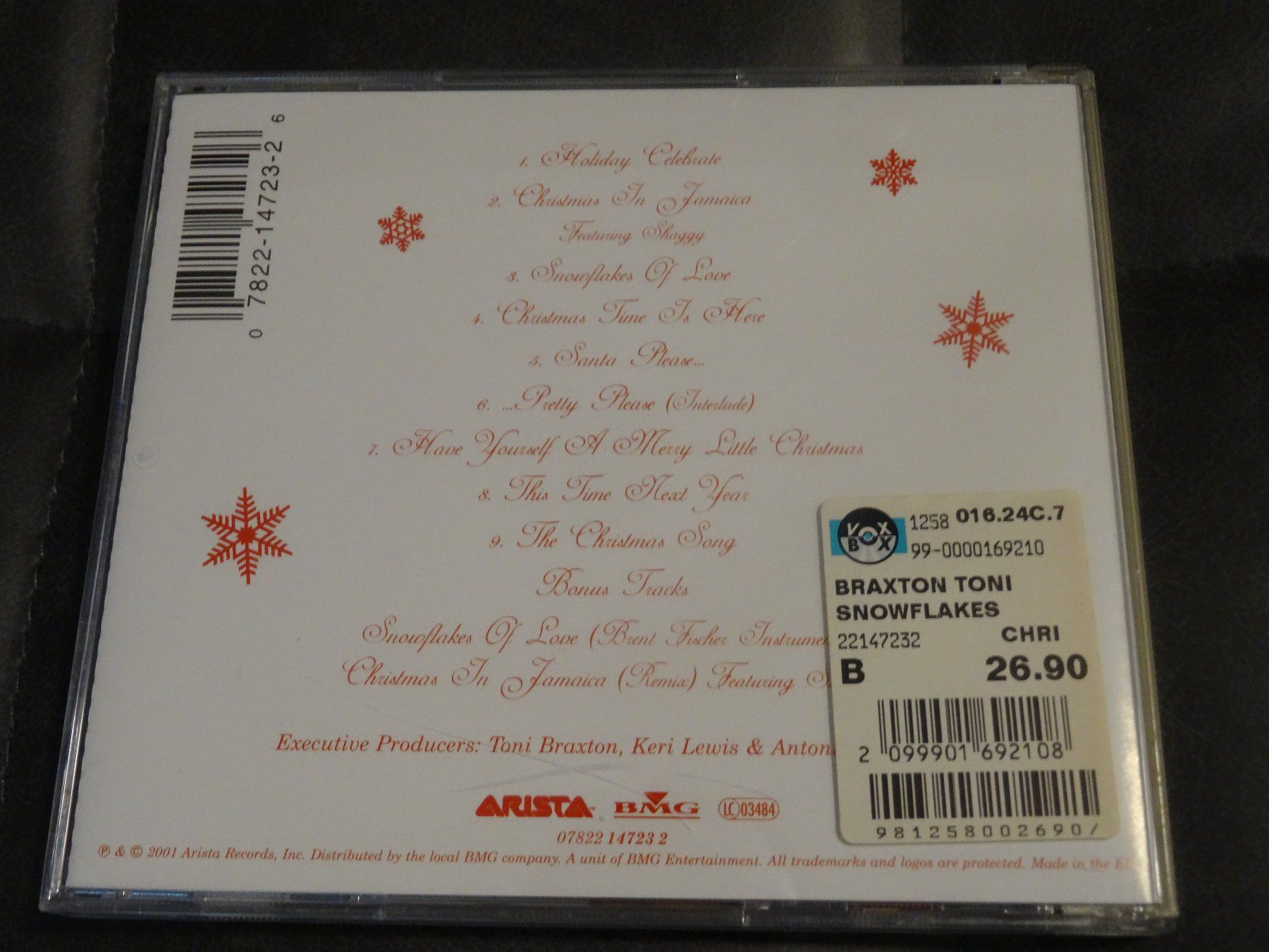 CD: Toni Braxton - Snowflakes CD – Usato da Olten venduto da Disc-Ausverkauf 1