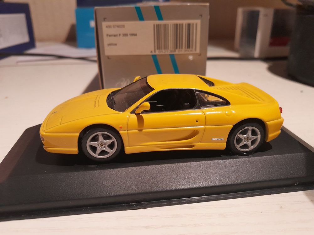 Minichamps 1:43 G. Berger Ferrari 412 T2 de Fórmula 1 1995 CK999472