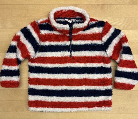 Kuschelig: Papagino Faser Fleece Pullover, Grösse 86/92 Top!