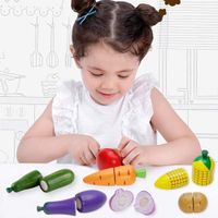 Kinderküche Spielküche Zubehör aus Holz Küchenspielzeug