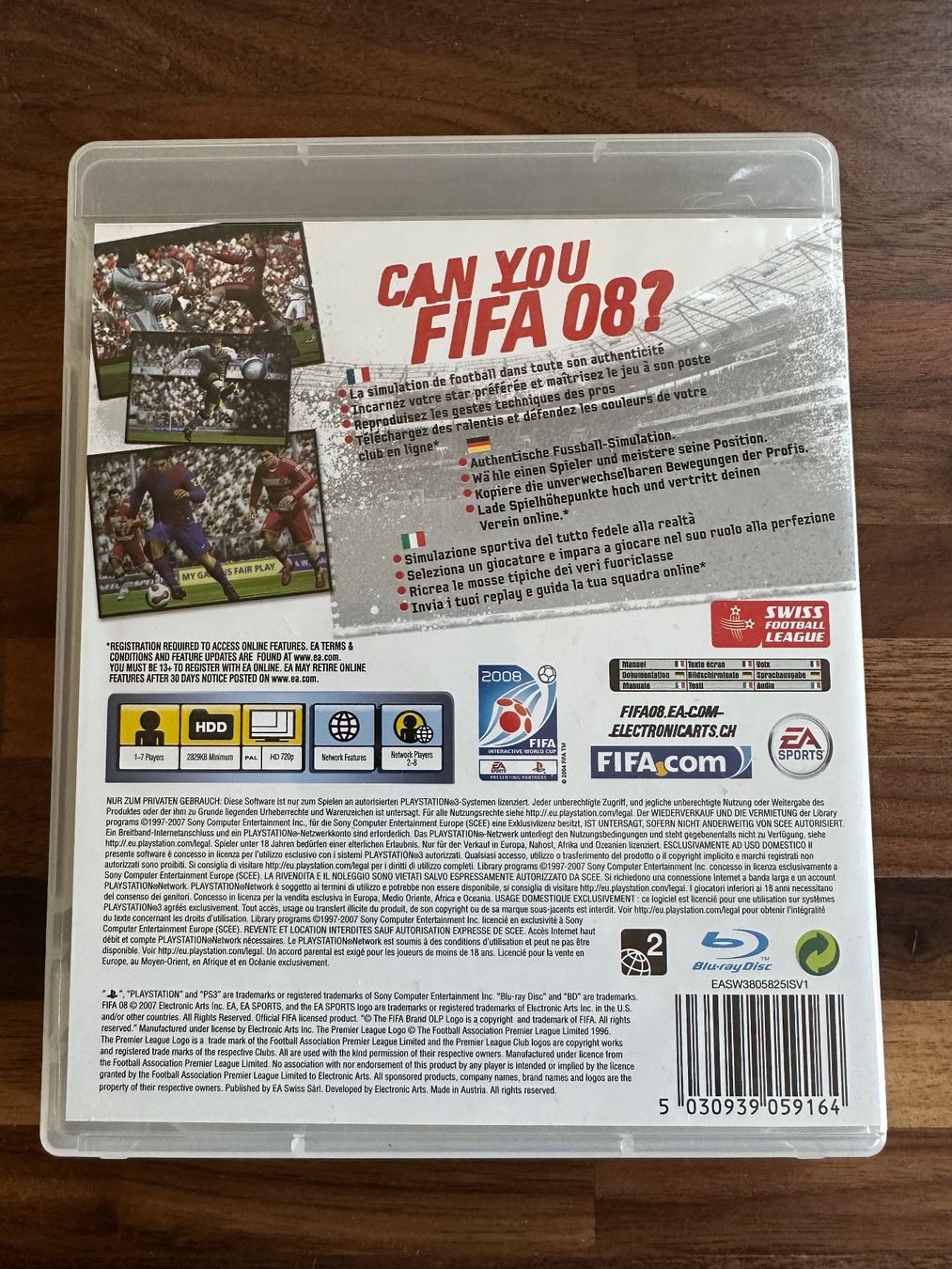 Sony Giochi: PS3 / FIFA 08 – Usato da Herzogenbuchsee venduto da TCG-High-Quality 2