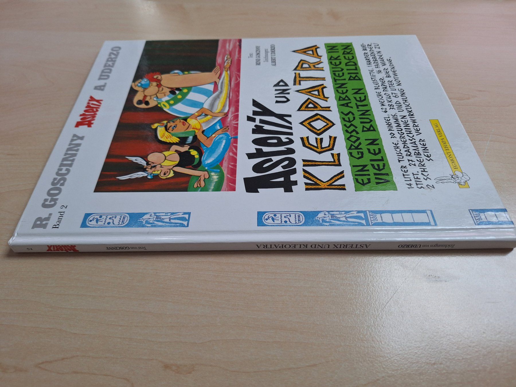 Fumetti: ASTERIX und Cleopatra Band 2, im Hartkarton-Einband – Usato da Nesselnbach venduto da Burki2306 7