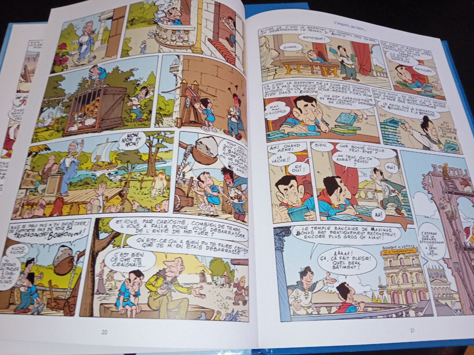 Fumetti: Les avventures de SARKOZIX n.1 e n.2 – Usato da Biasca venduto da Old_6blh 4