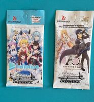 Weiß Schwarz TCG Sammelkarten 2× Bosster Packs