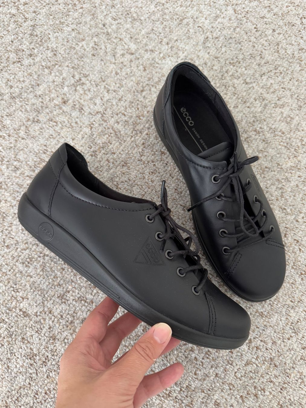 Ecco Scarpe da donna: Schwarze Ecco Schuhe, Gr. 38, neuwertig – Nuovo (secondo la descrizione) da Triesen venduto da dardaleni 1