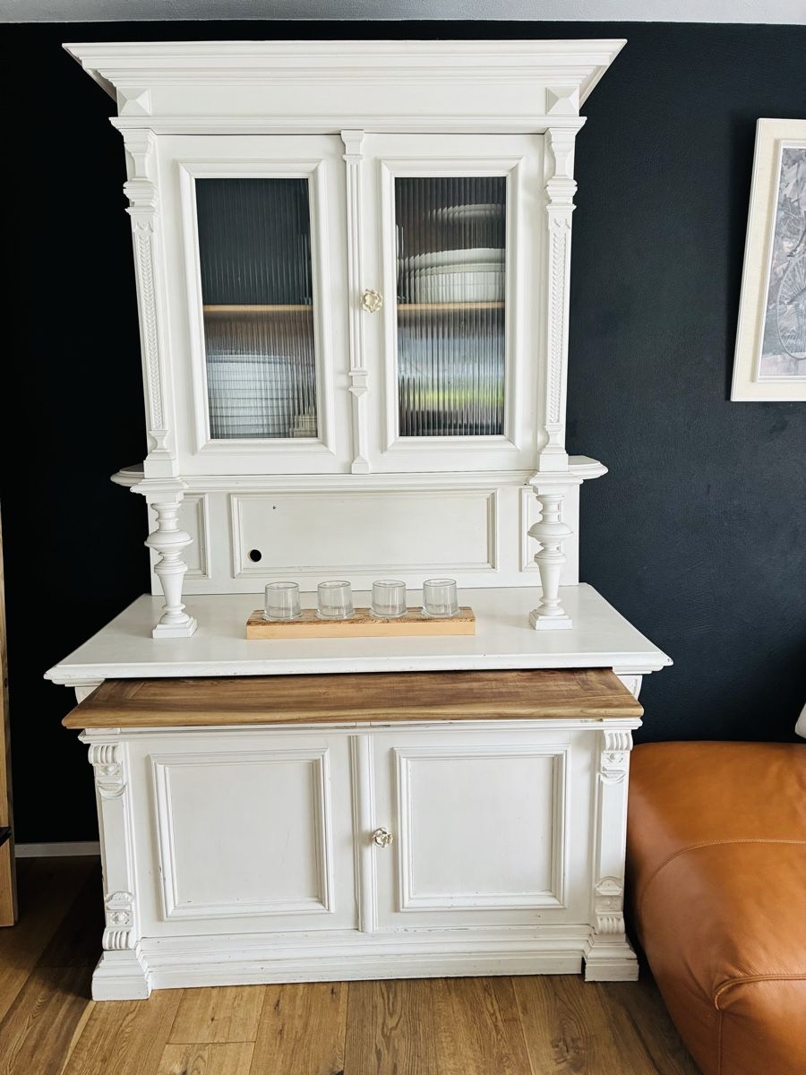 Credenze: Buffet Landhaus Shabby cremeweiss – Usato da Scharans venduto da fil_ngr5 1